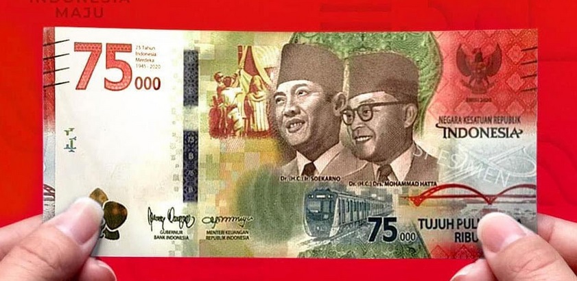 Pemerintah Rilis Uang Khusus di Hari Kemerdekaan Ke 75