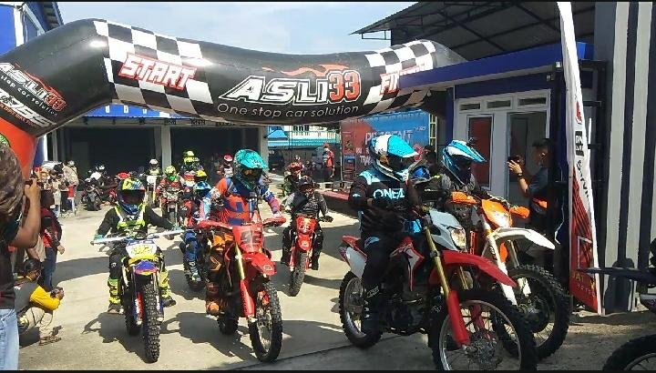 Dukung Otomotif di Kepri, Asli 33 Gelar Fun Enduro Race