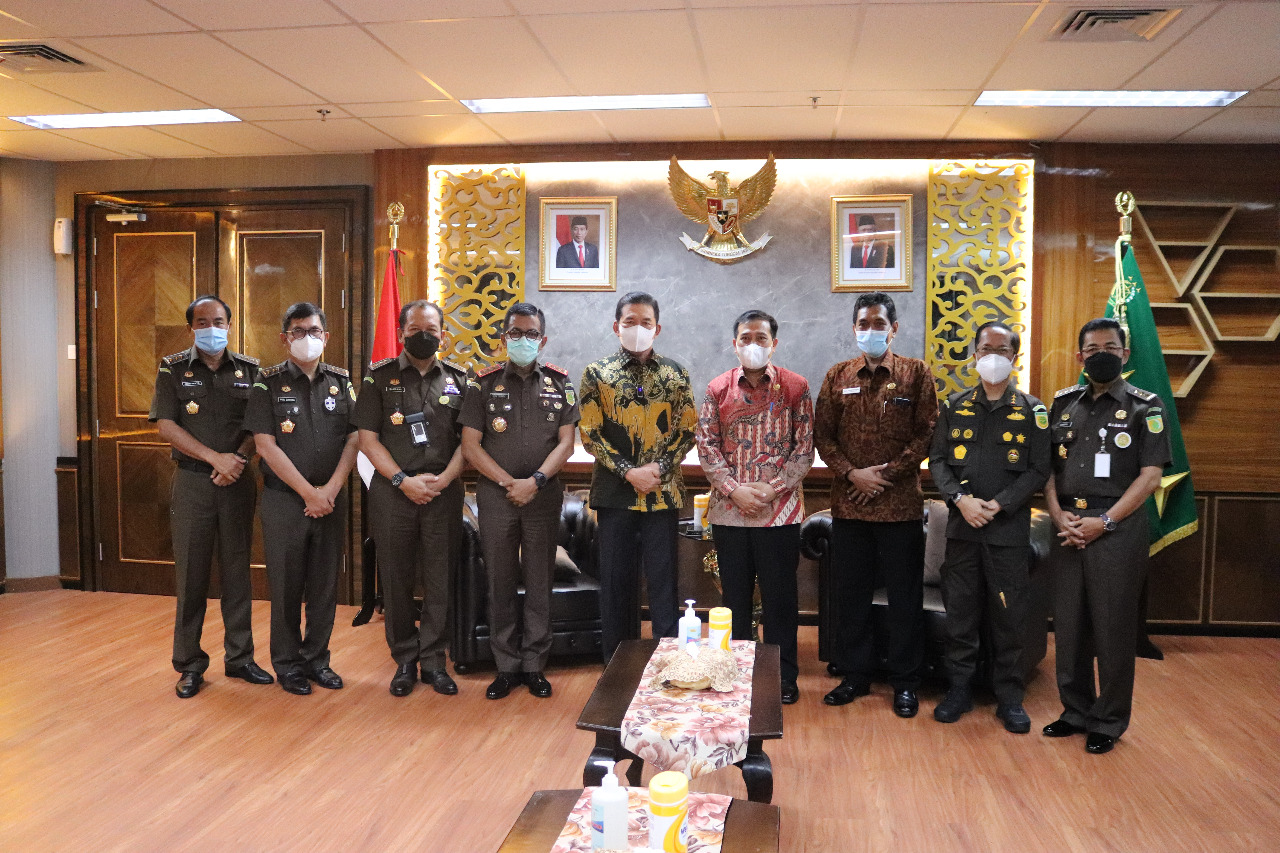 Jalin Sinergitas, Ketua Ombudsman RI Kunker ke Kantor Jaksa Agung RI