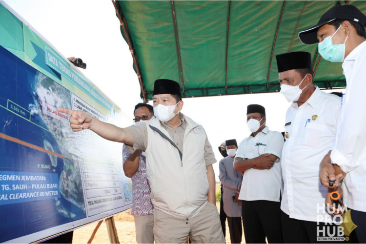Menteri Suharsono Tegaskan Jembatan Batam - Bintan Masuk Proyek Strategis Nasional