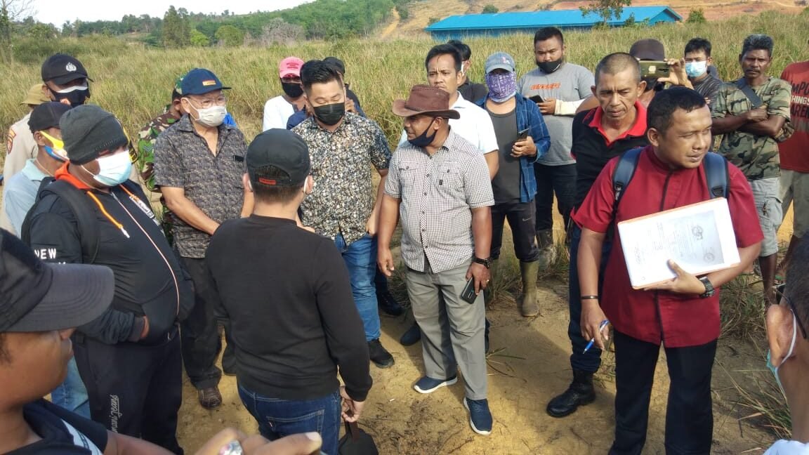 Sengketa Lahan PT. BAI - MIPI, Aparat Desa Minta Dua Perusahaan Itu Damai