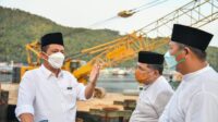 Gubernur Ansar Tinjau Poyek Jembatan di Anambas