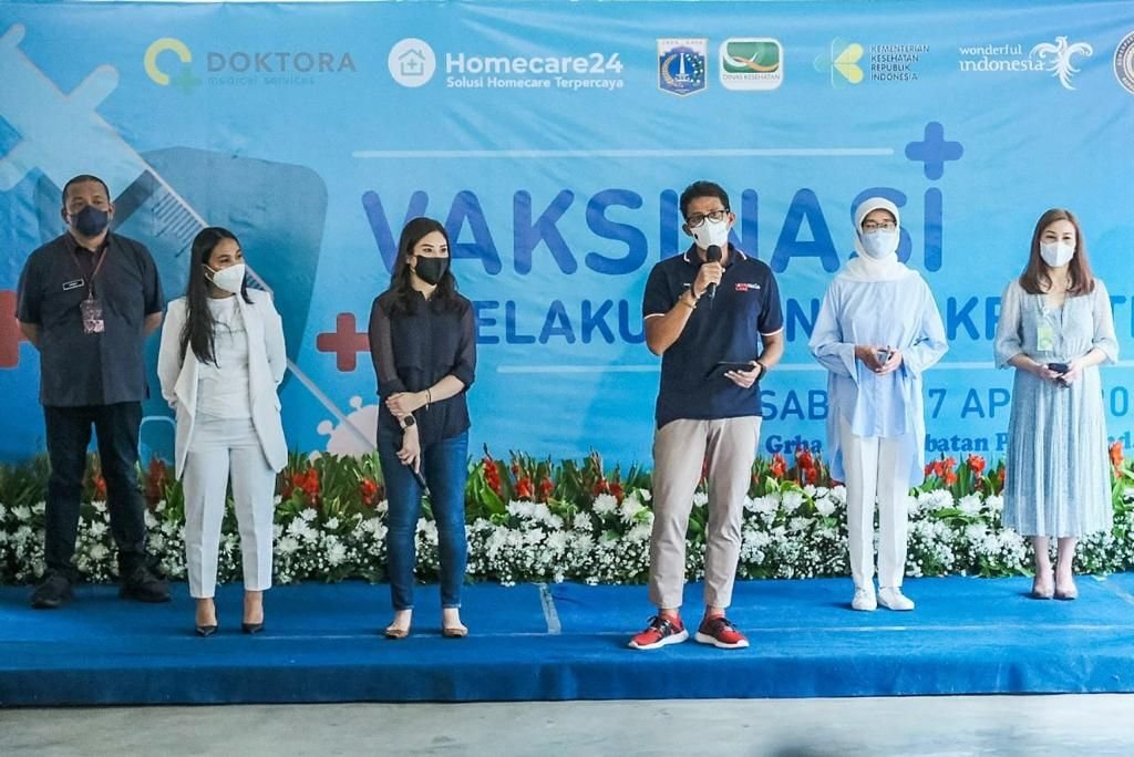 Ratusan Artis dan Musisi Ikuti Vaksinasi Covid 19
