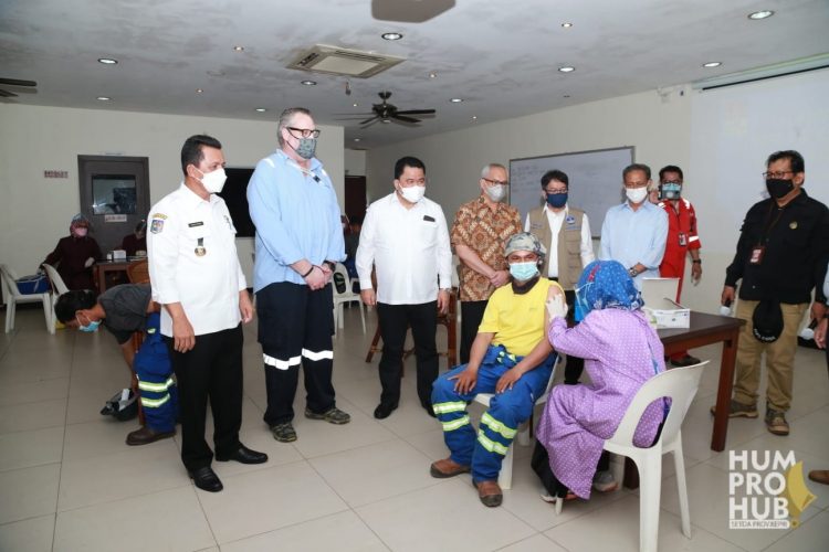 Vaksinasi Covid 19 Dosis Pertama di Kepri Capai 78,83 Persen