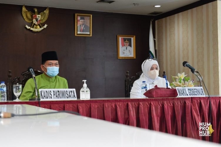 Wagub Marlin Hadiri Puncak Karya Kreatif Indonesia 2021