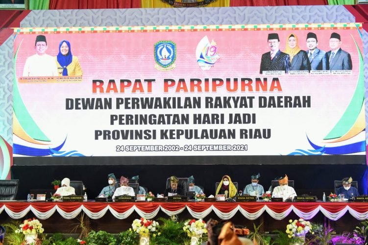 DPRD Kepri Gelar Sidang Paripurna HUT Kepri ke-19