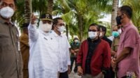 Wagub Marlin Bersama Wamen KLHK Tinjau Pulau Setokok