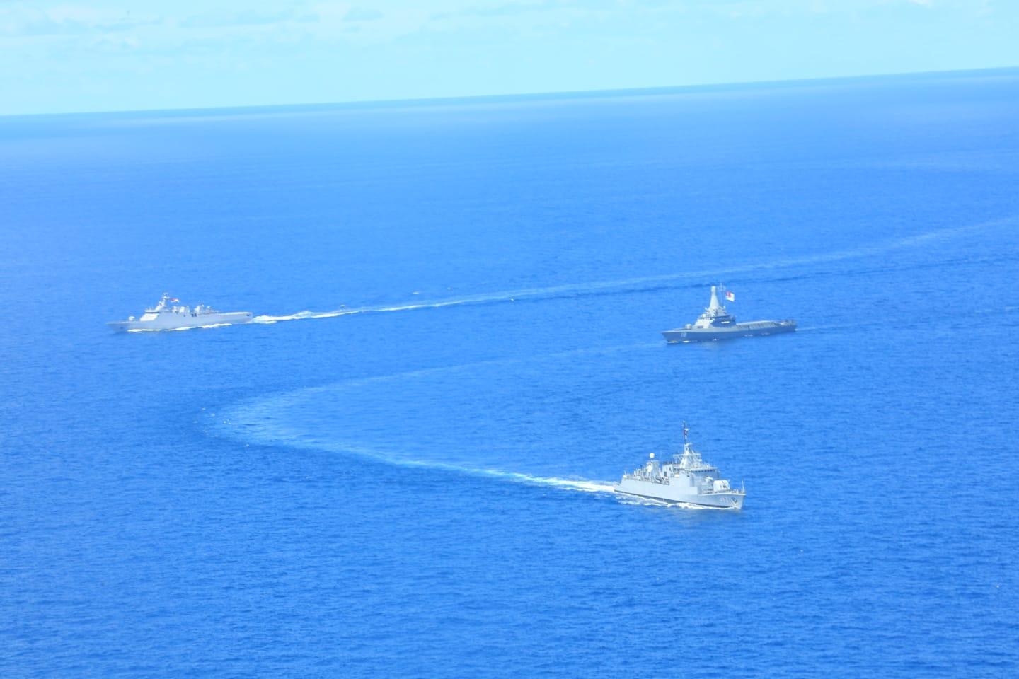 Indonesia - Singapura Gelar Latihan Perang di Laut Natuna