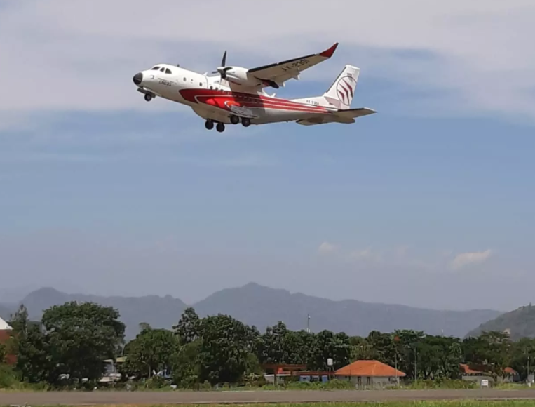 Indonesia Uji Coba Bioavtur di Pesawat CN 235-220