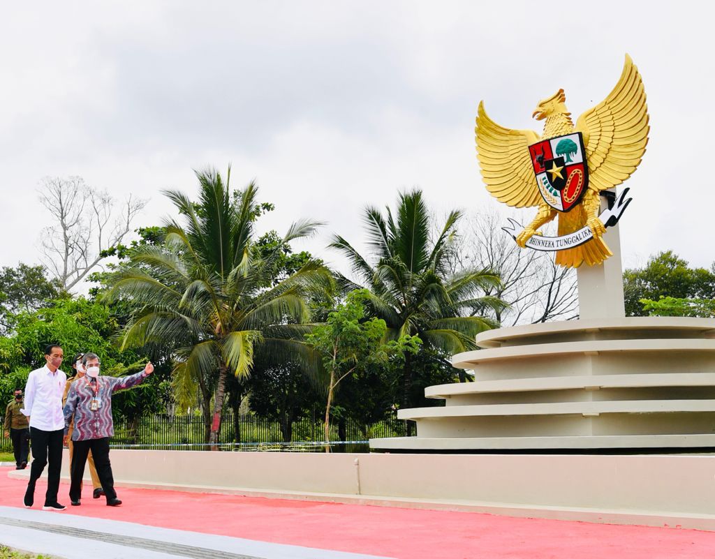 Presiden Resmikan PLBN Terpadu di Kabupaten Merauke