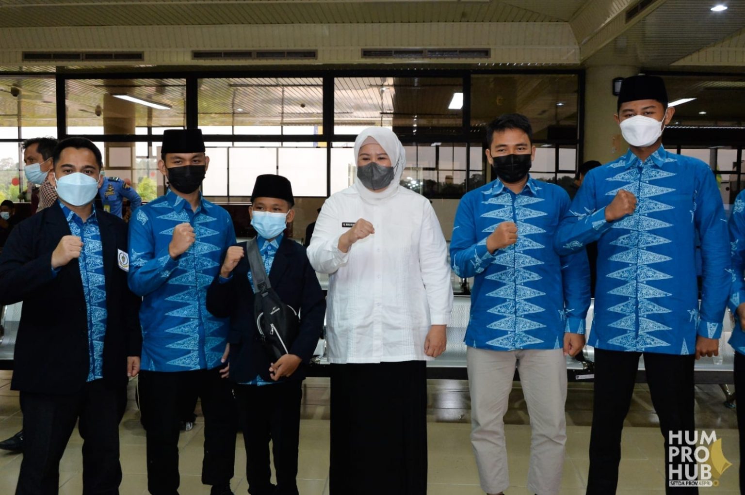 Wagub Marlin Lepas Kafilah Kepri ke STQH Nasional