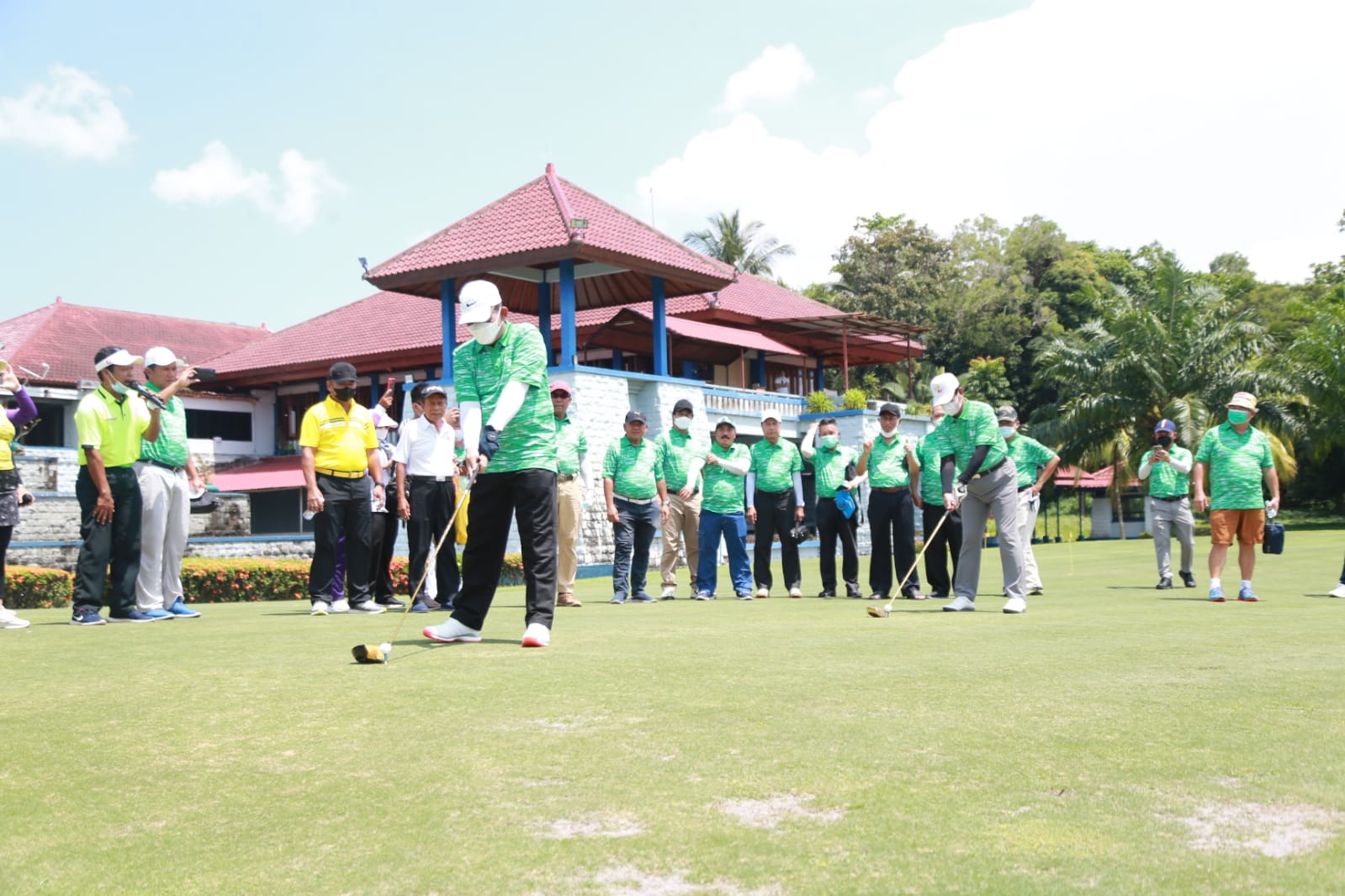 Pegolf dari Berbagai Daerah Berlaga di Nongsa Cup Golf Tournament 2021