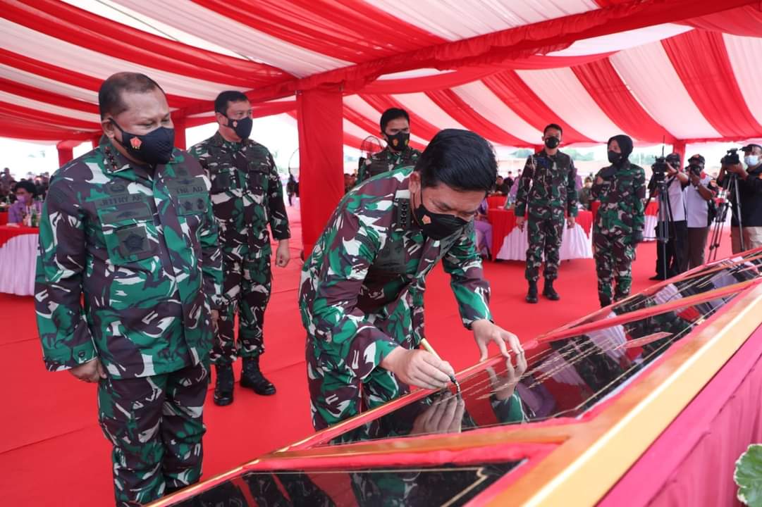 Panglima TNI Marsekal Resmikan Tiga Makogabwilhan