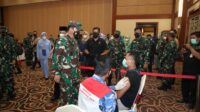 Ribuan Warga Ikuti Serbuan Vaksinasi TNI AD di Tanjungpinang