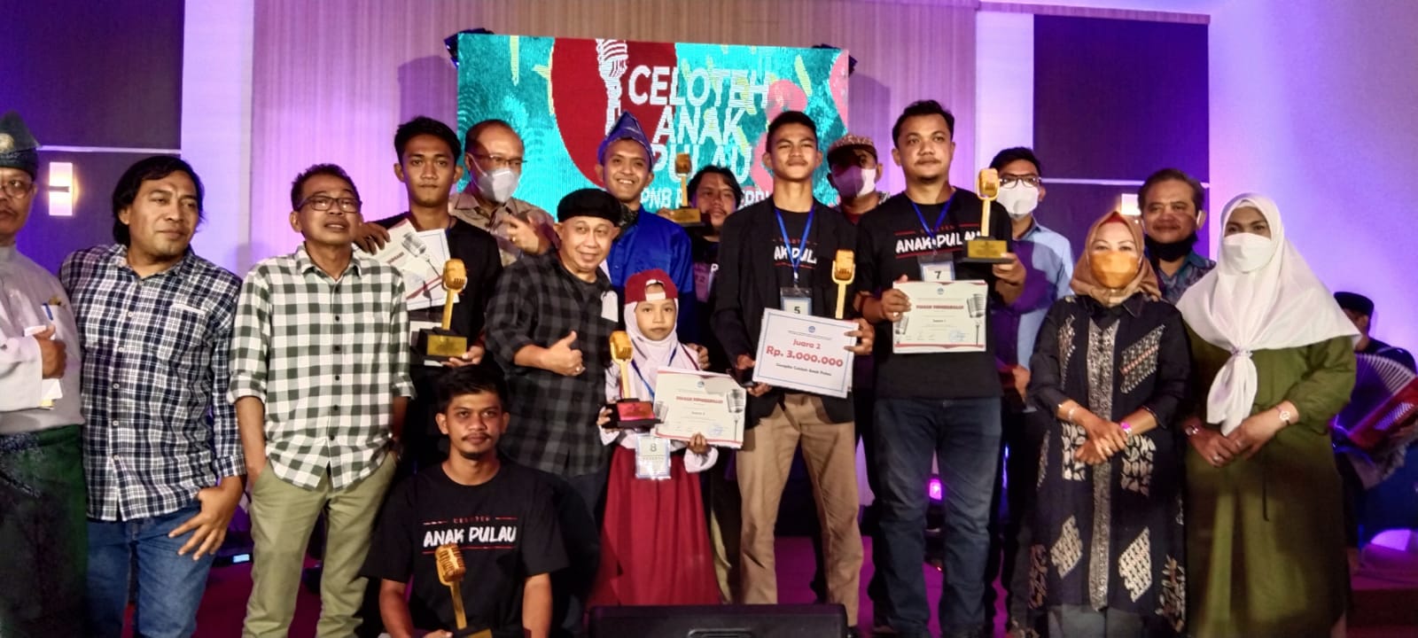 Egi Pratama Juara 1 Gempita Celoteh Anak Pulau