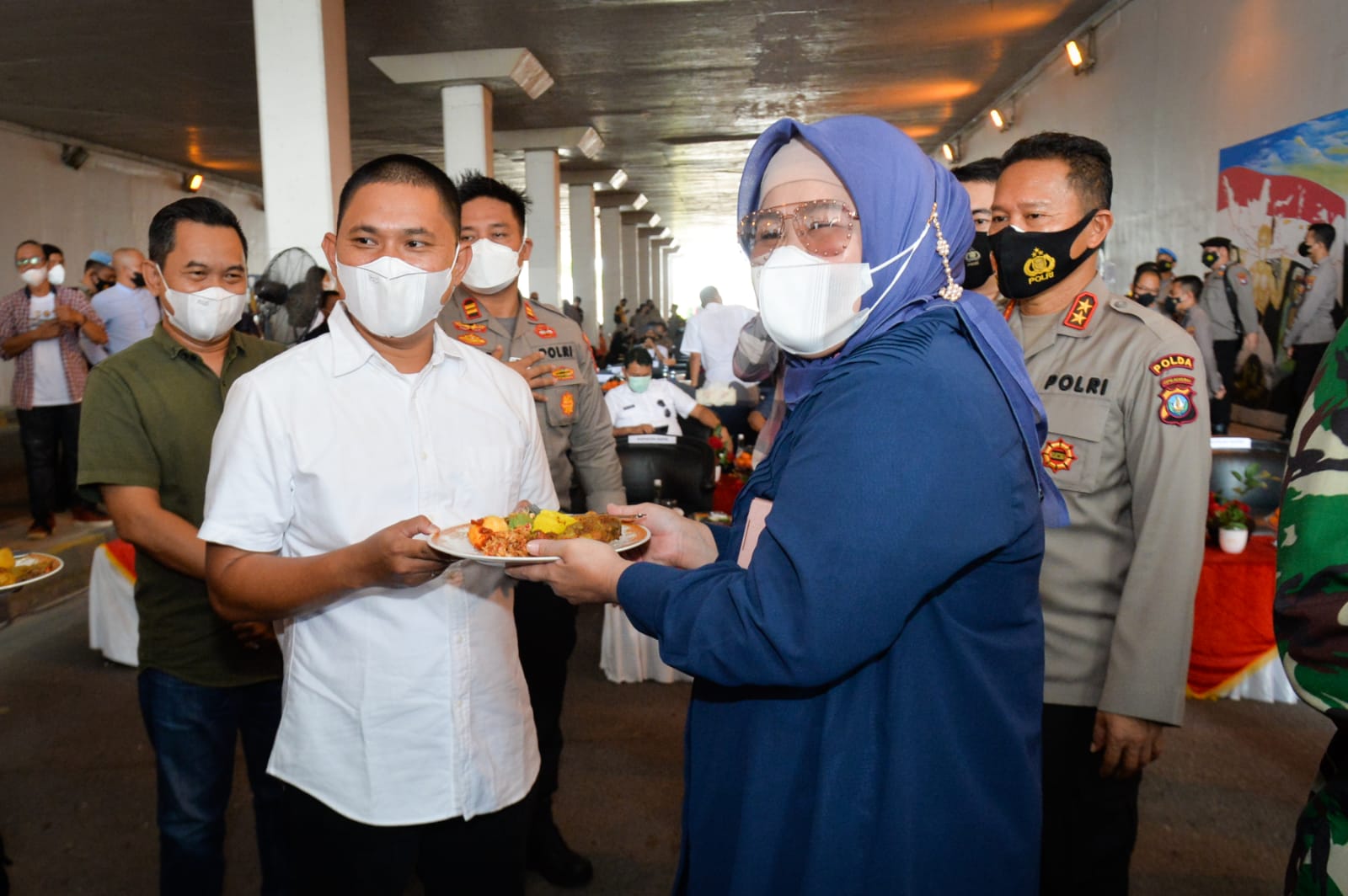 Hadiri Bhayangkara Mural Festival 2021, Wagub Marlin: Beri Ruang Kreatif Untuk Seniman