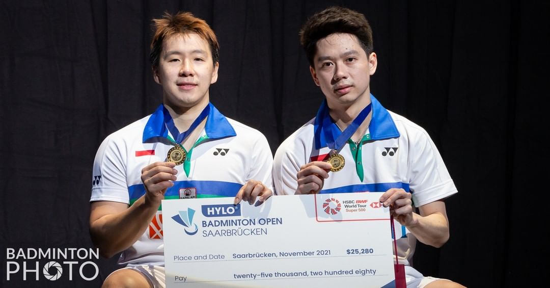 Marcus/Kevin Juara Hylo Open 2021