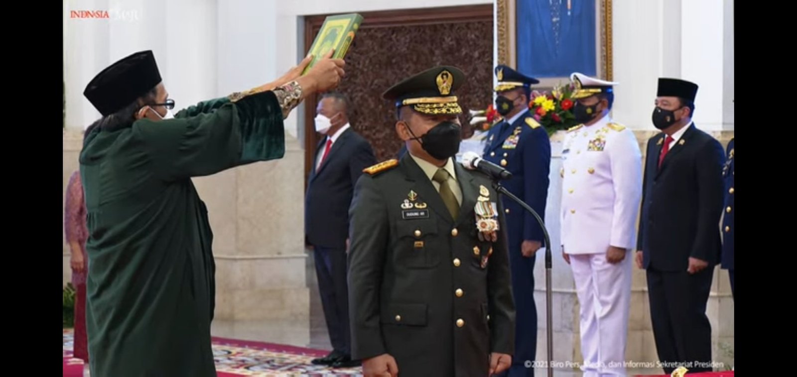 Letjen TNI Dudung Abdurachman Jabat KSAD