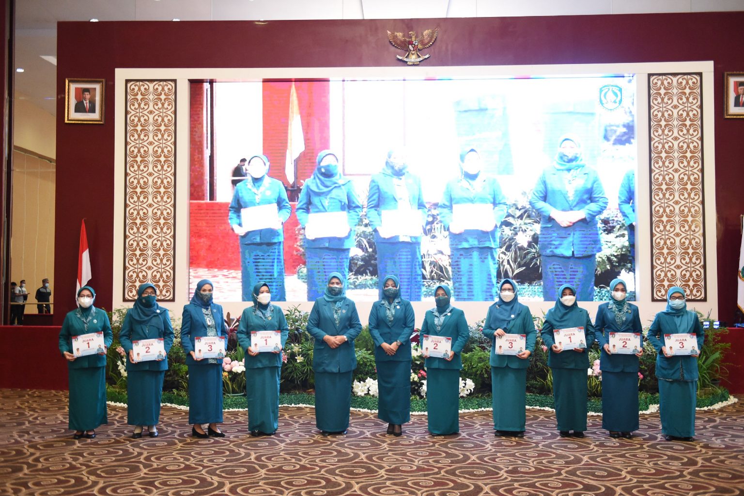 TP PKK Kepri Luncurkan Website di Hari Kesatuan Gerak