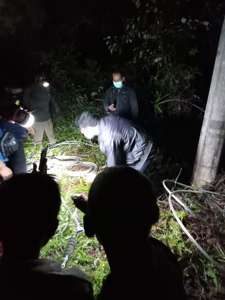 Warga Bekuk Pencuri Kabel Jaringan PLN di Toapaya