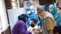 TP- PKK Kepri Ajak Masyarakat Kepri Sukseskan Vaksinasi Booster