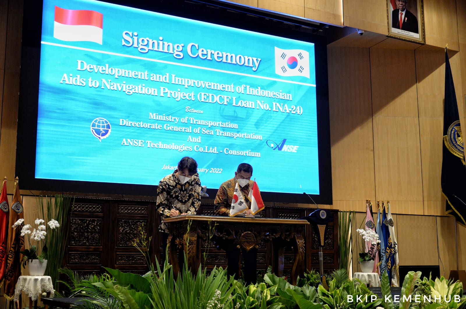 Indonesia–Korea Selatan Kerja Sama Bangun Menara Suar