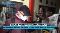 Saksi Korupsi Dana Hibah Dispora Kepri Kabur Usai Diperiksa Polisi