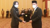 135 Kepala Sekolah dan Pengawas SMA, SMK, dan SLB Se-Kepri Dilantik