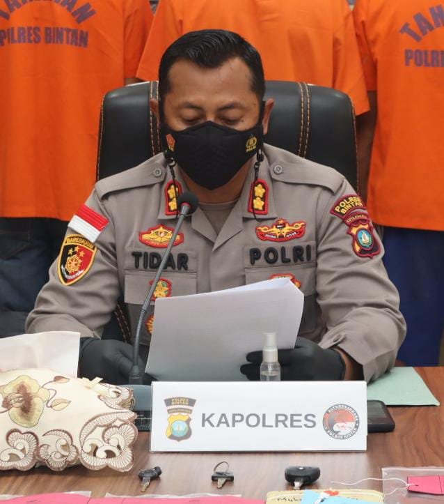 AKBP Tidar: Tidak Ada Personil Polres Bintan yang Terlibat Penyelundupan PMI Ilegal