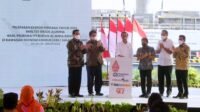 Presiden Jokowi Lepas Ekspor Perdana Smelter Grade Alumina