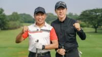 Main Golf Bersama Shin Tae-Yong, Menpora Amali Diskusi Sepakbola Nasional