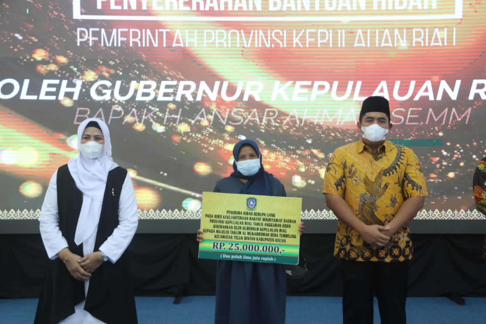 Bintan Terima Hibah Rumah Ibadah Rp 2,04 M, Roby: Mari Kita Rawat Toleransi Beragama