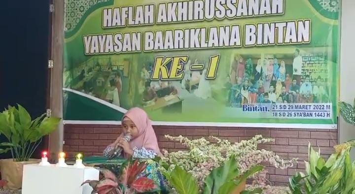 Sambut Ramadhan, Yayasan Baariklana Bintan Gelar Akhirussanah