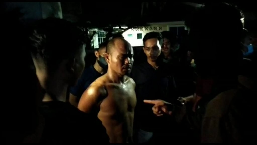 Terduga Pencuri Ponsel Ditangkap Warga Saat Beraksi di Tanjung Unggat