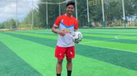 Dimas Pemain Bola Asal Kampung Kolam Lolos Seleksi Timnas U-16