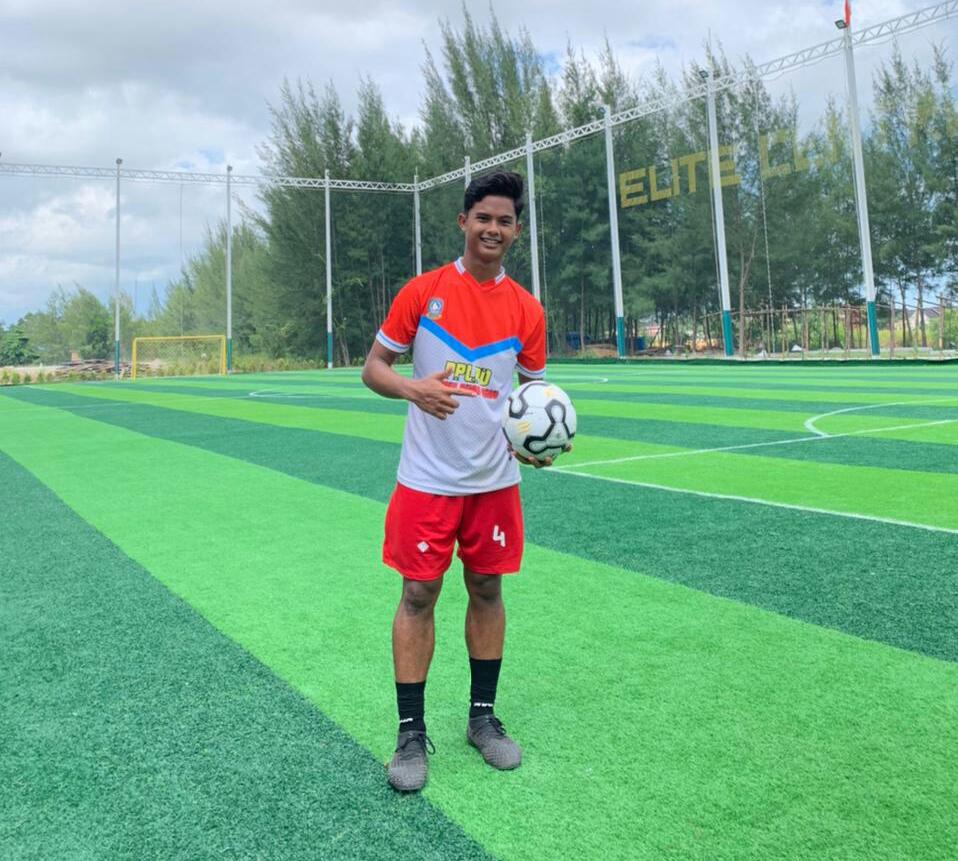 Dimas Pemain Bola Asal Kampung Kolam Lolos Seleksi Timnas U-16