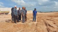 Komisi II DPRD Bintan Turun Ke Lokasi Tambang Pasir Darat Tembeling