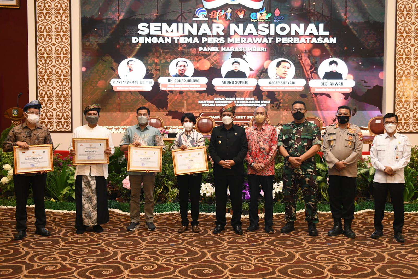 Pemprov Kepri Gelar Seminar Soal Peran Pers di Wilayah Perbatasan