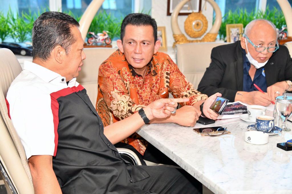 Bersama Bamsoet dan Manajer BRC, Gubernur Ansar Bahas Sirkuit F1 di Bintan