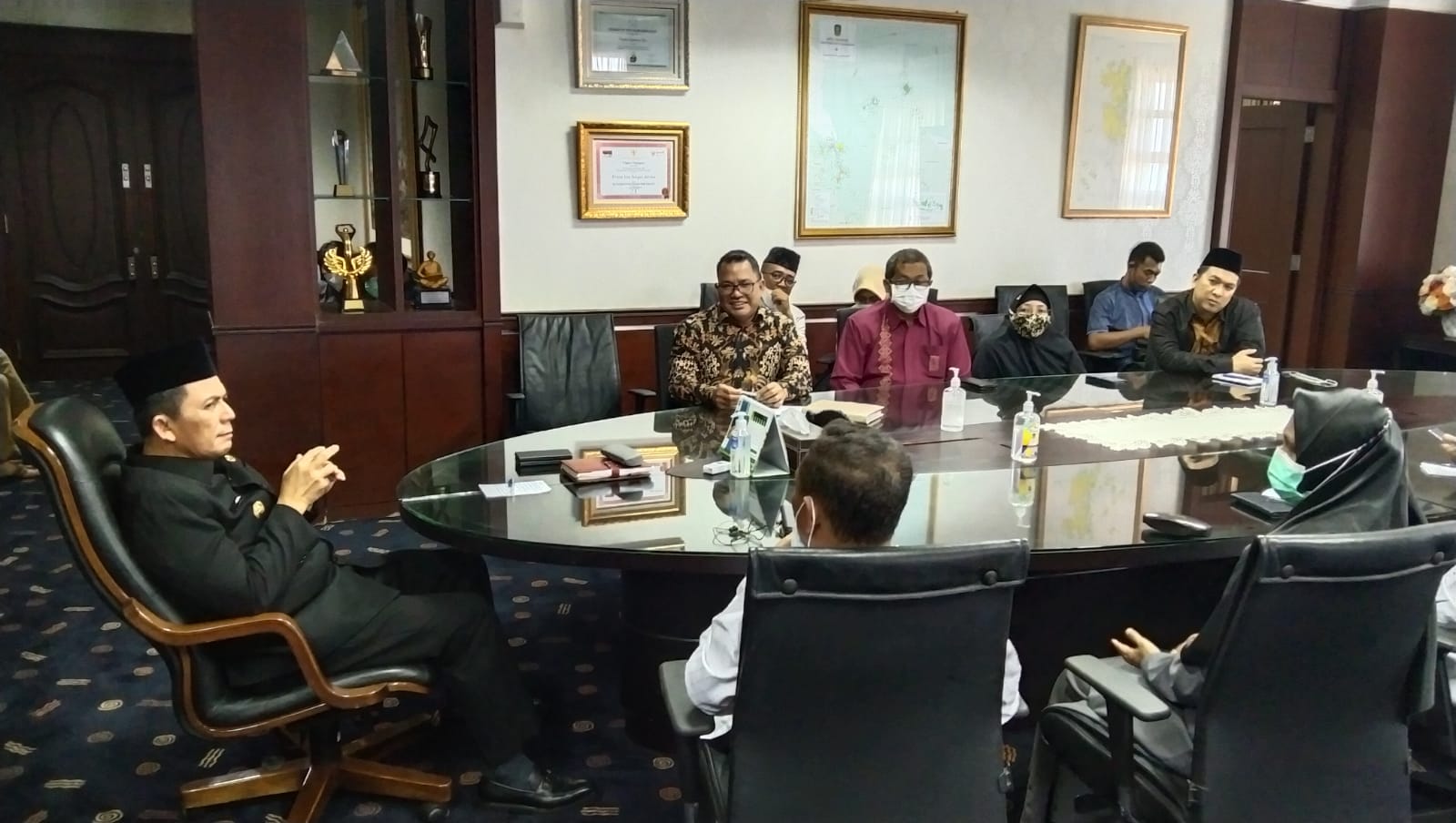 Gubernur Ansar Terima Audiensi KPU dan Banwaslu Kepri