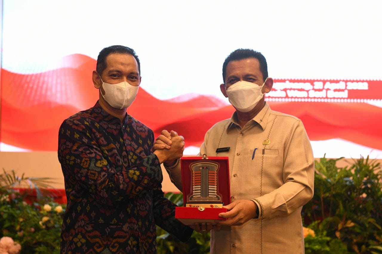 Diatas Rata-rata Nasional, Nilai MCP Provinsi Kepri 2021 Capai 80.71 Persen