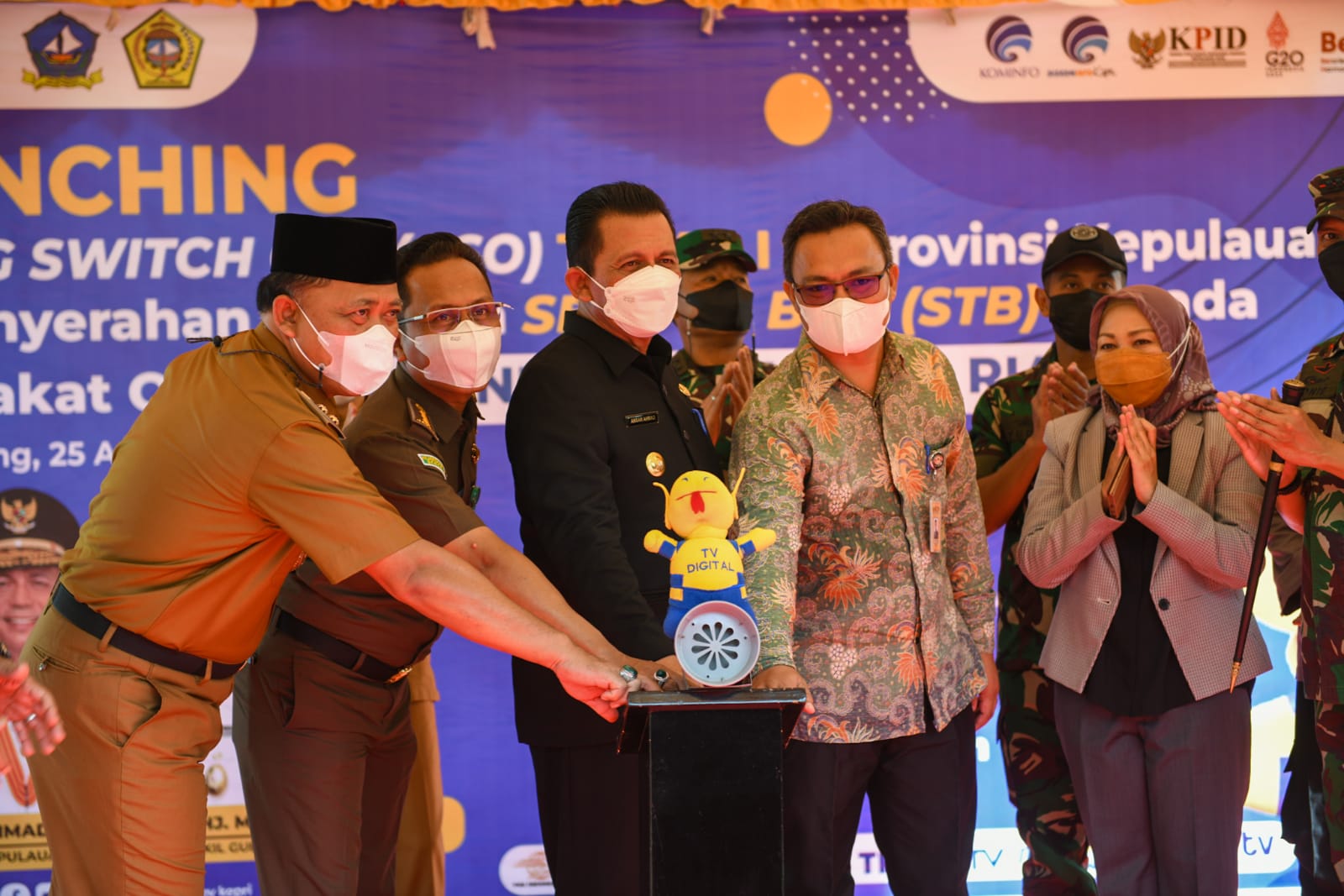 Gubernur Ansar Launching ASO Tahap I
