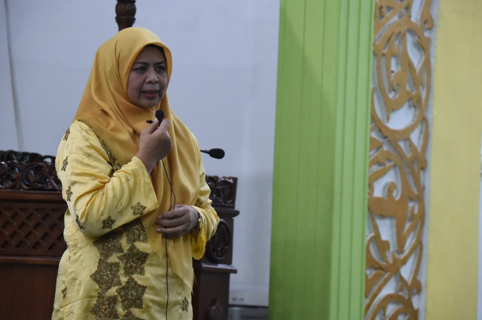 Ketua TP-PKK Kepri Safari Ramadhan di Pengujan