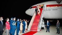 Presiden dan Ibu Iriana Jokowi tiba di Washington DC