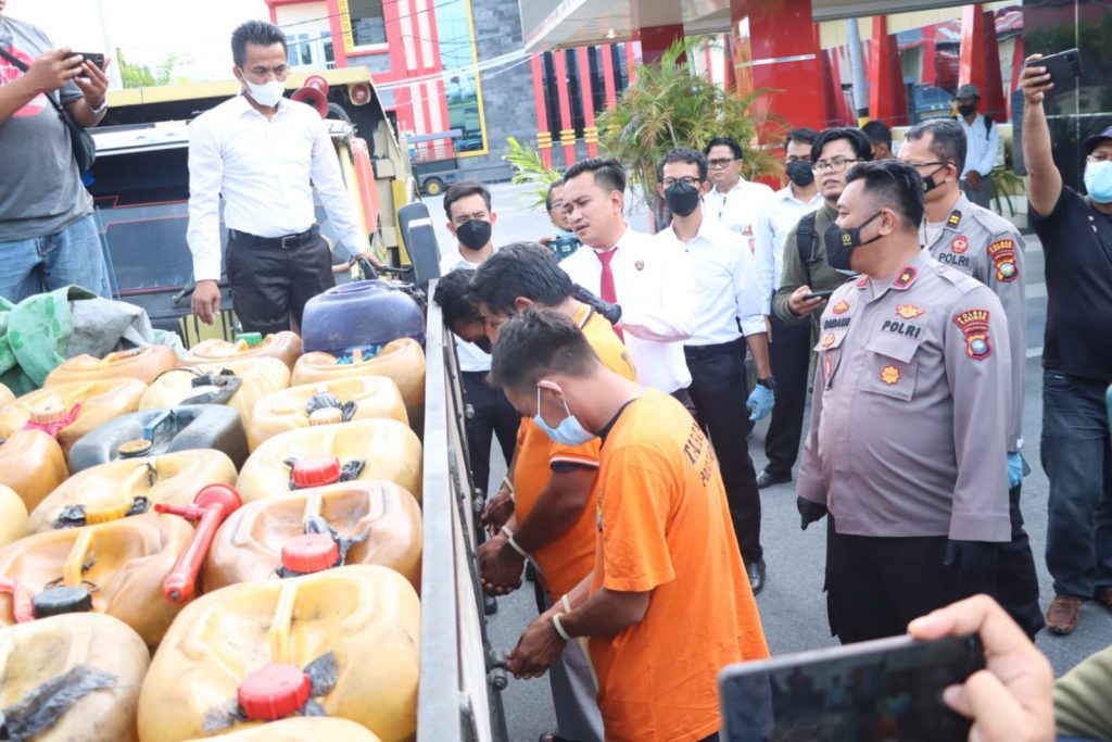 Polres Karimun Ungkap Penyelewengan BBM Subsidi