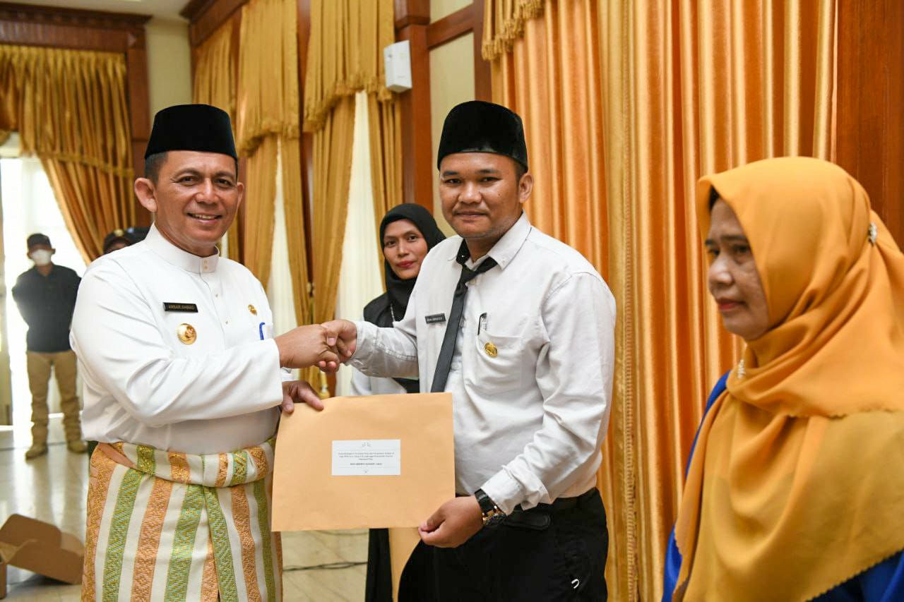 Gubernur Ansar Ikuti Upacara Peringatan Hari Lahir Pancasila Secara Virtual dari Tanjungpinang