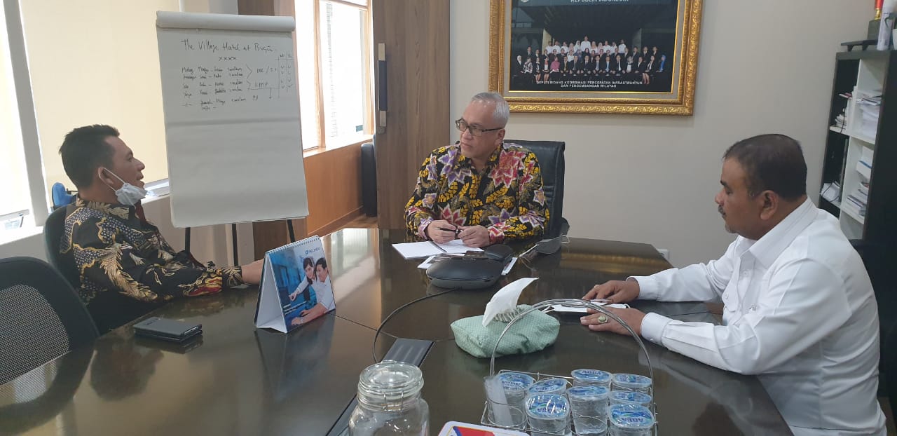 Soal Proyek Perpanjangan Bandara Karimun, Gubernur Ansar dan Bupati Rafiq Sambangi Kemenhub