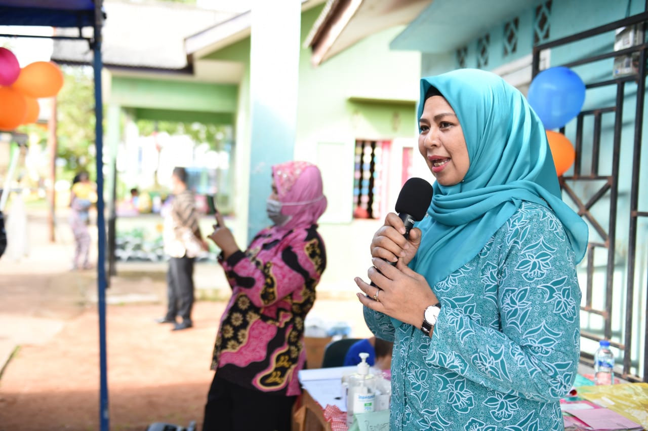 Monitoring BIAN di Bintan, Dewi Harap Imunisasi Dasar Capai Target