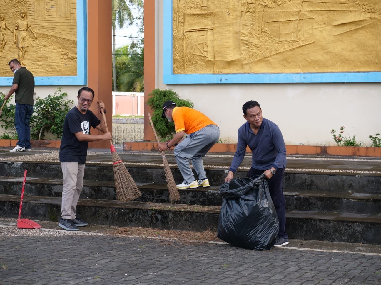 Jelang Popda ke VIII, ASN Bintan Goro Massal