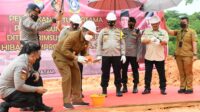 Gubernur Ansar Lakukan Peletakan Batu Pertama Pembangunan Gedung Ditreskrimsus Polda Kepri